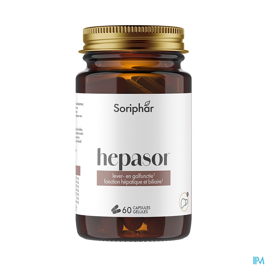 Soria Hepasor Caps 60 Soriphar