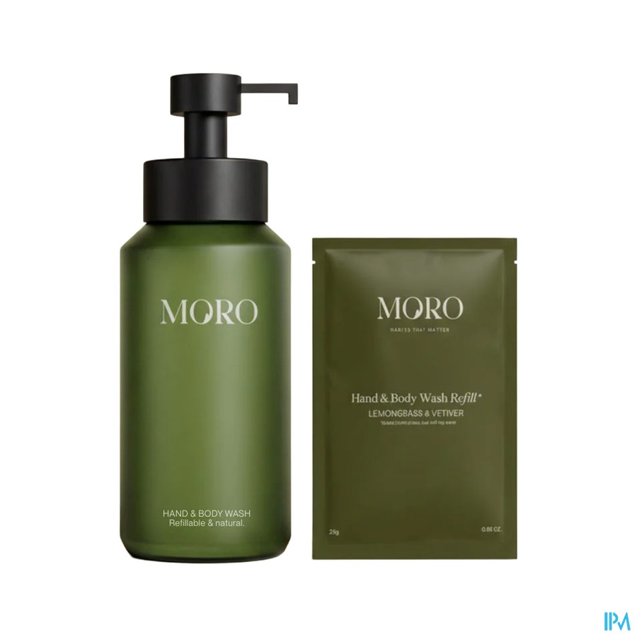 Moro Hand&body Wash Starterkit Lemongr./gr. 250ml