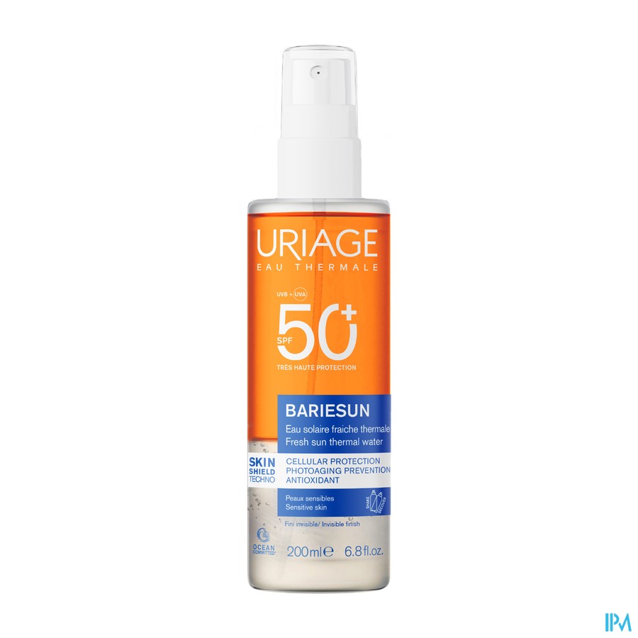Uriage Bariesun Eau Solaire Fraiche Spf50+ 200ml