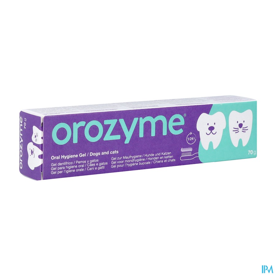 Orozyme Canine Dentif Enzymatique Chien Tube 70g