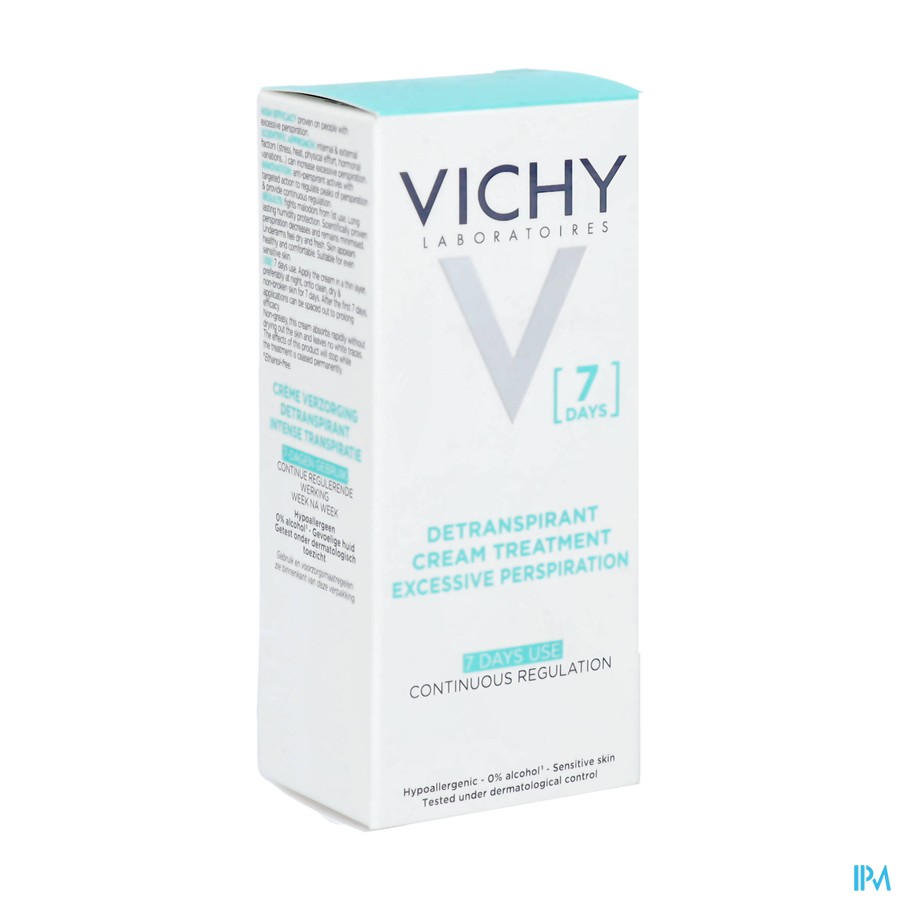 Vichy Deo Transpiration Intense 7 Jours Cr 30ml Nf
