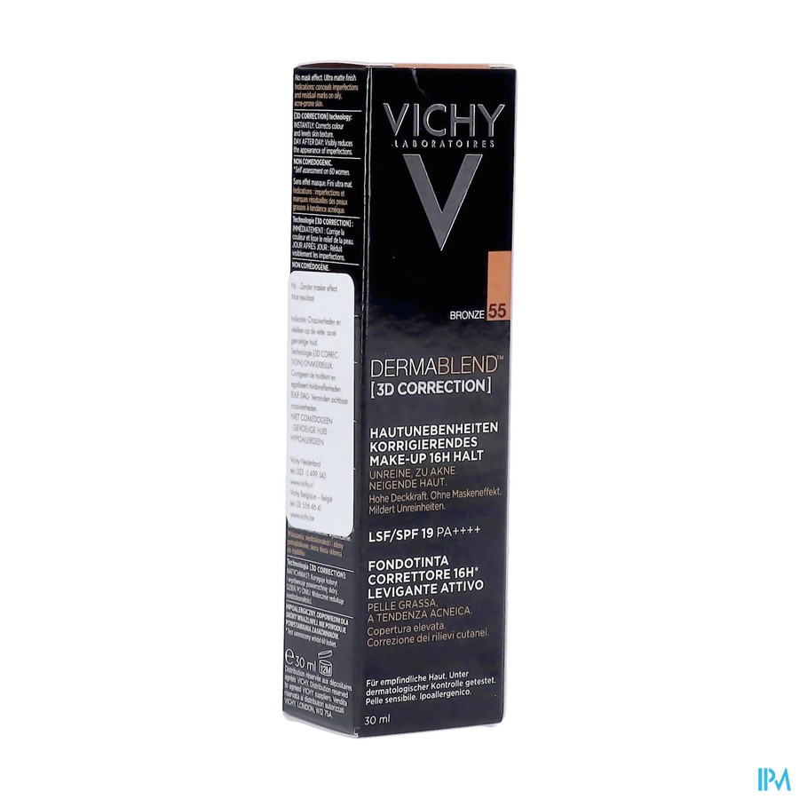 Vichy Fdt Dermablend Correction 3d 55 30ml