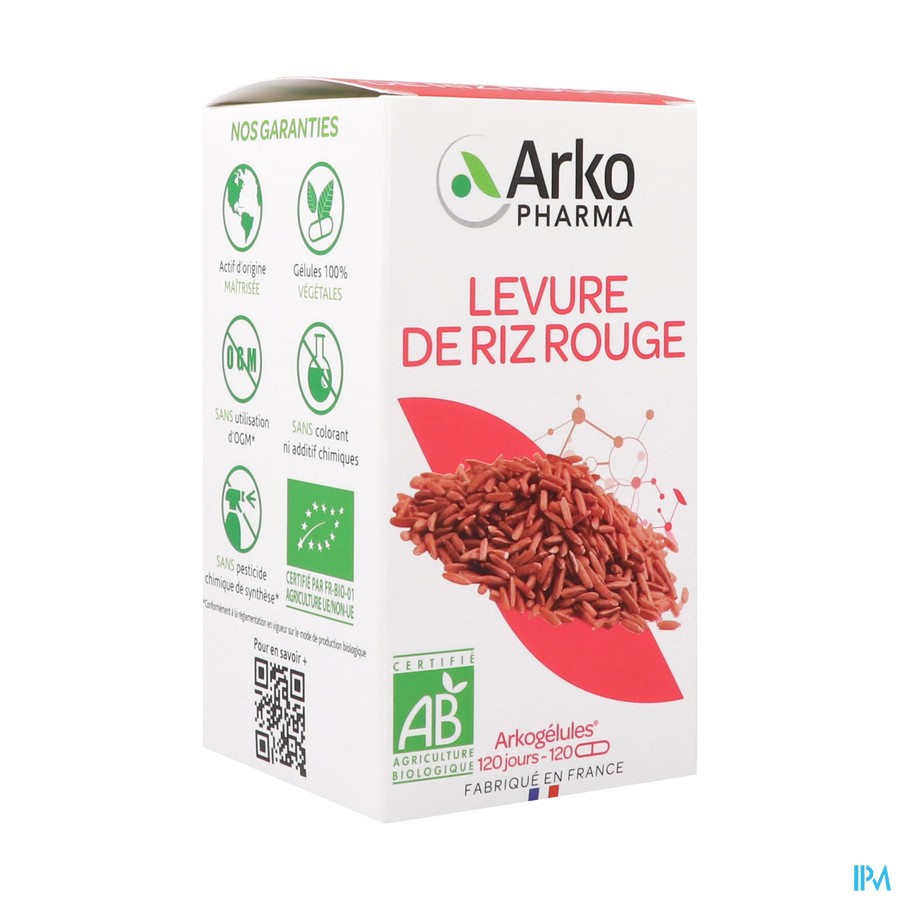 ARKOG LEVURE RIZ ROUGE BIO GELU120