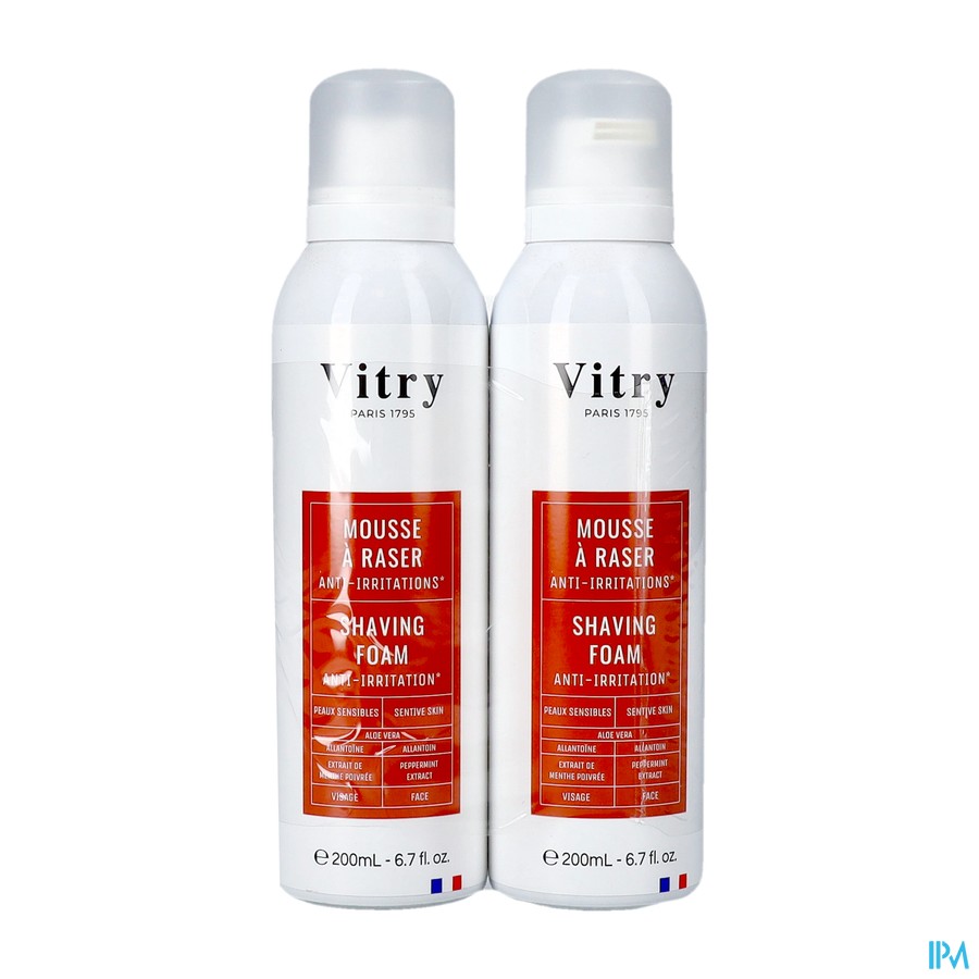 Vitry Scheerschuim 2x200ml 1+1 Gratis