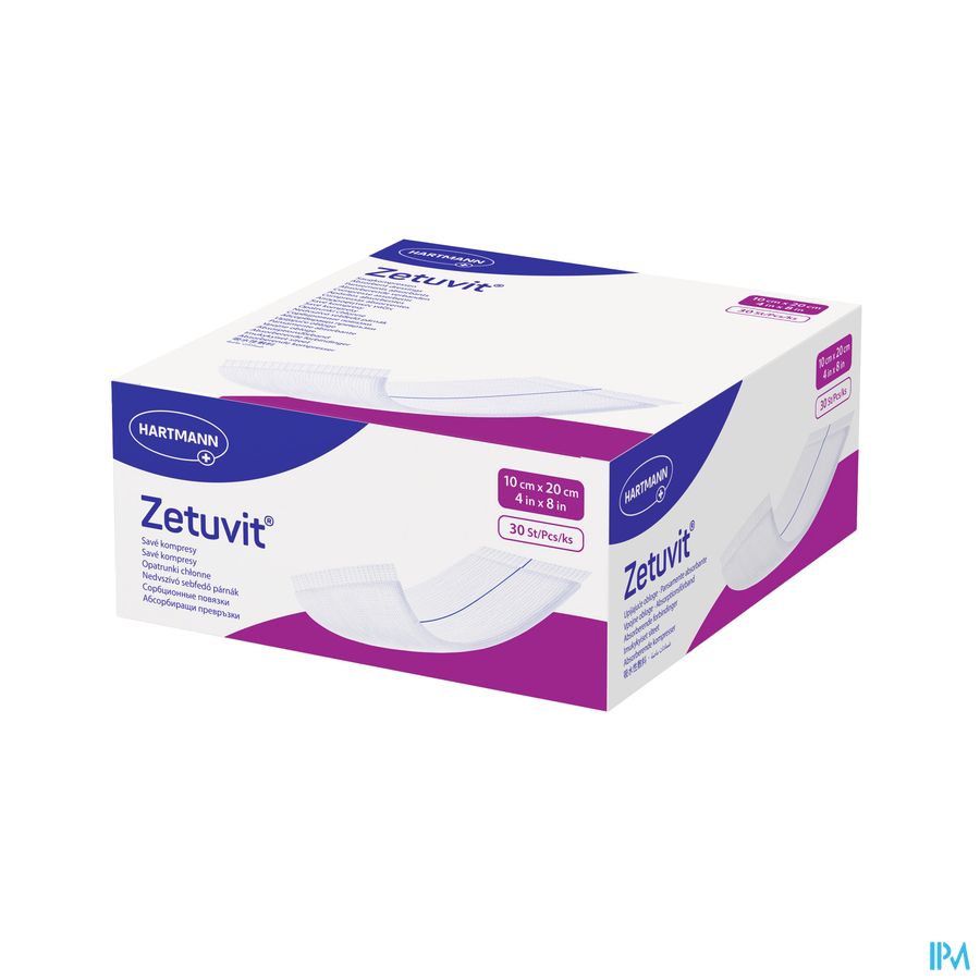 Zetuvit E Steriel 20x40cm 5 4137860