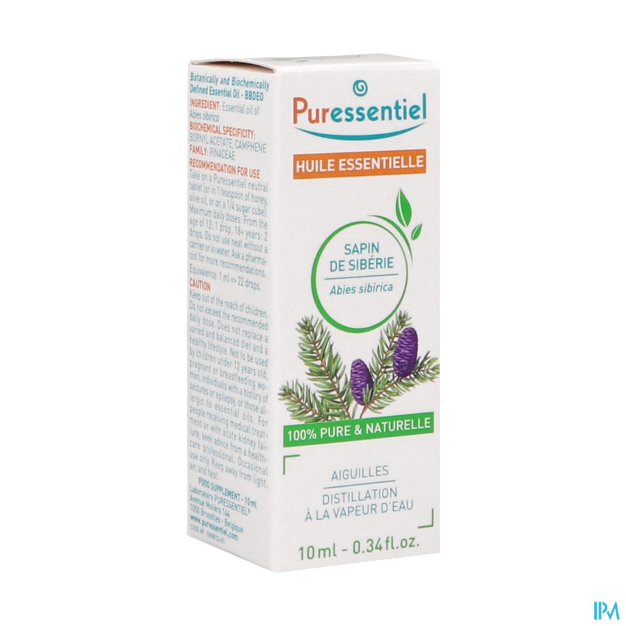 Puressentiel Eo Siberische Spar Bio 10ml