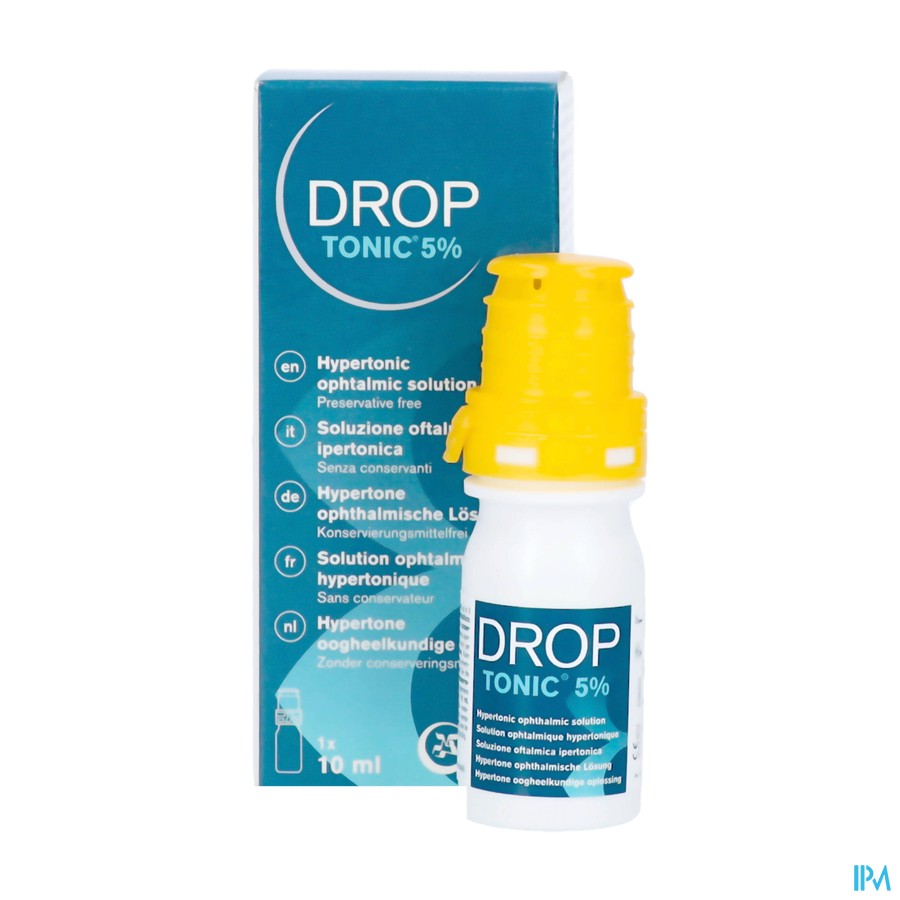 Drop Tonic 5% Sol Ophtalmique Hypertonic 10ml