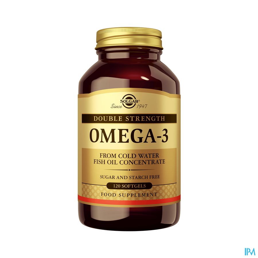 Solgar Omega-3 Double Strength Softgel 120