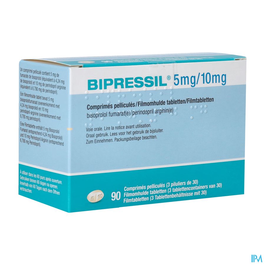 Bipressil 5mg/10mg Pi Pharma Filmomh Tabl 90 Pip Bipressil 5mg/10mg Pi Pharma Filmomh Tabl 90 Pip