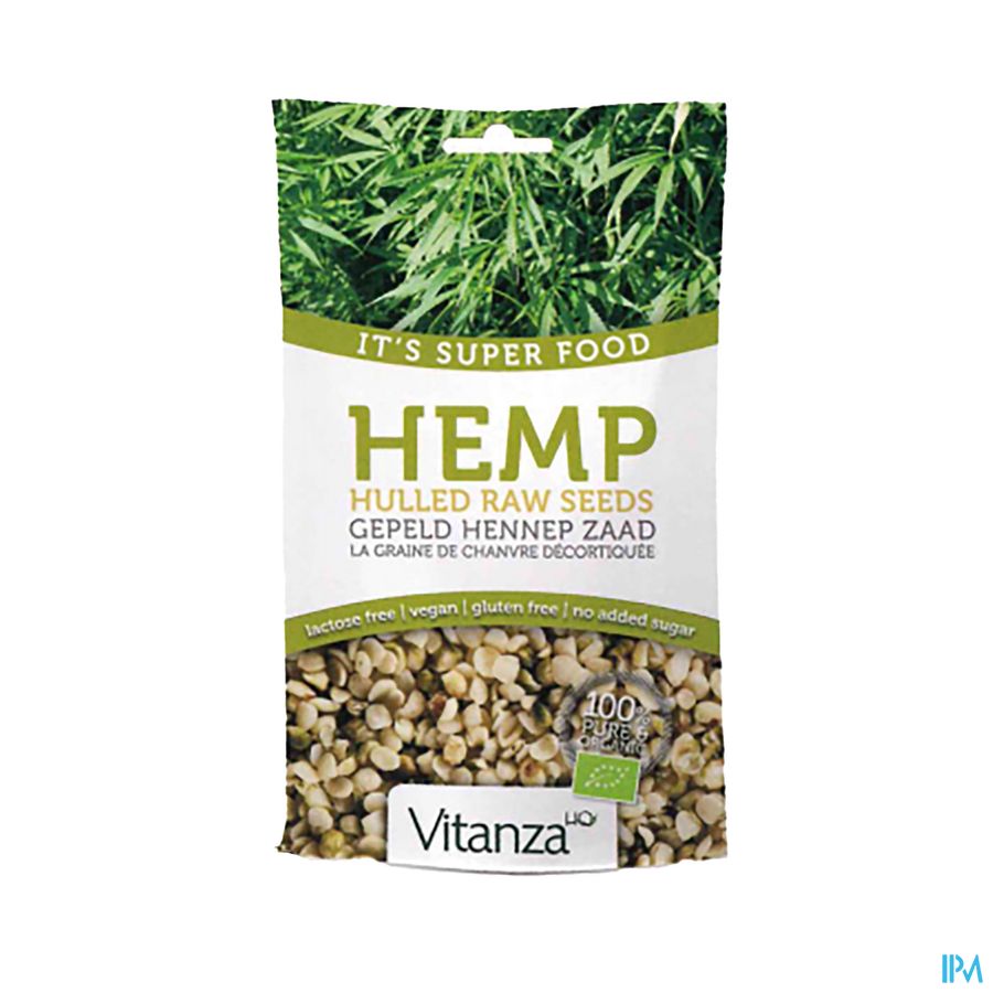 Vitanza Hq Superfood Hemp Raw Seeds Bio 200g Vitanza Hq Superfood Hemp Raw Seeds Bio 200g