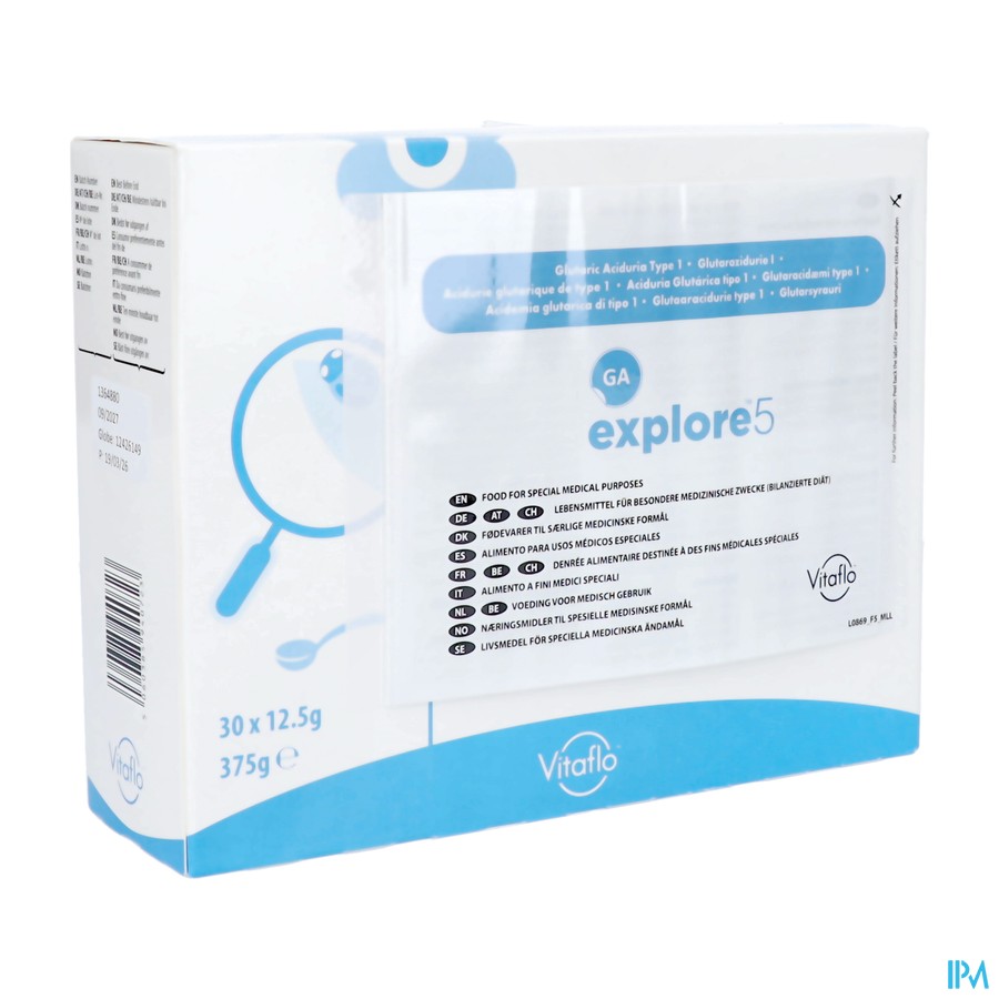 Ga Explore 5 N/gearomatiseerd Pdr Zakje 30x12,5g