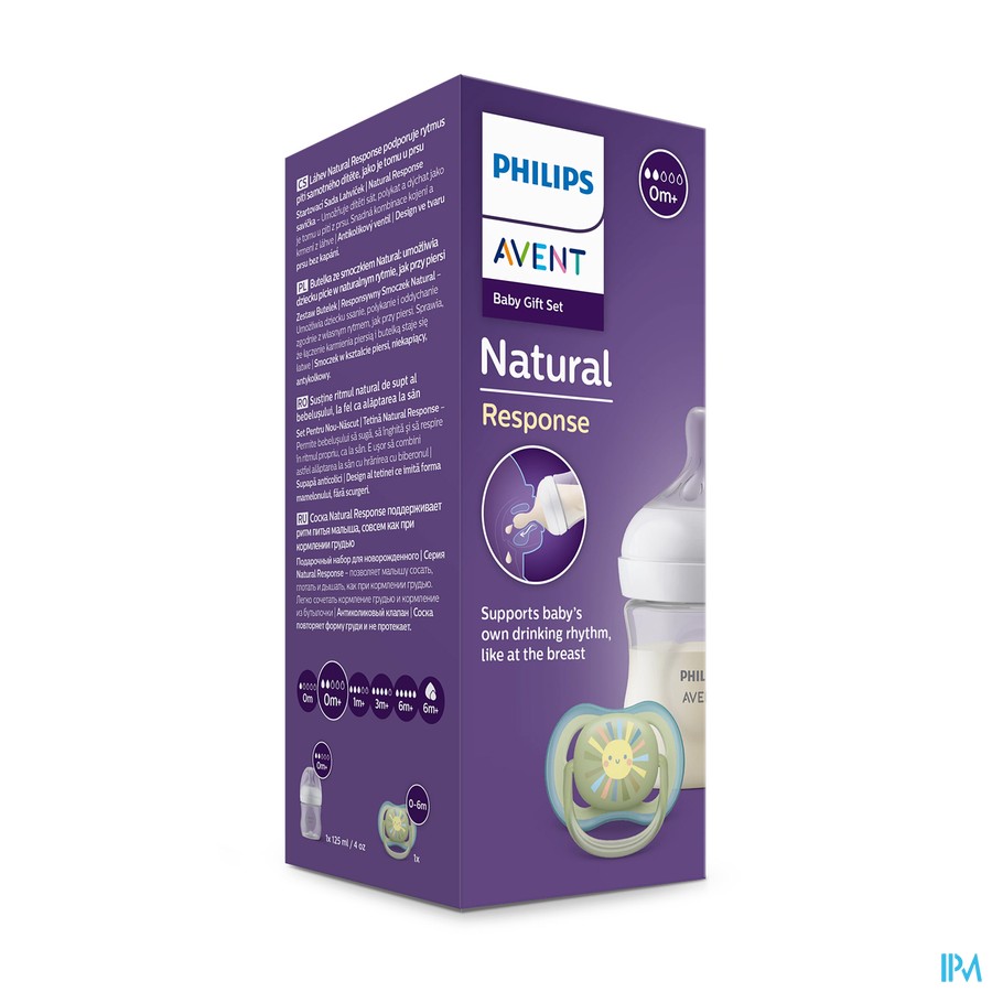 Philips Avent Natural 3.0 Set Zuigfles+fopspeen