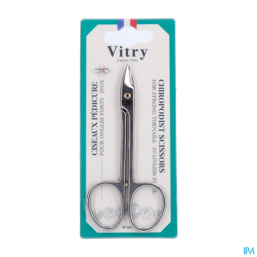 Nagelschaar Pedicure Harde Nagels Inox
