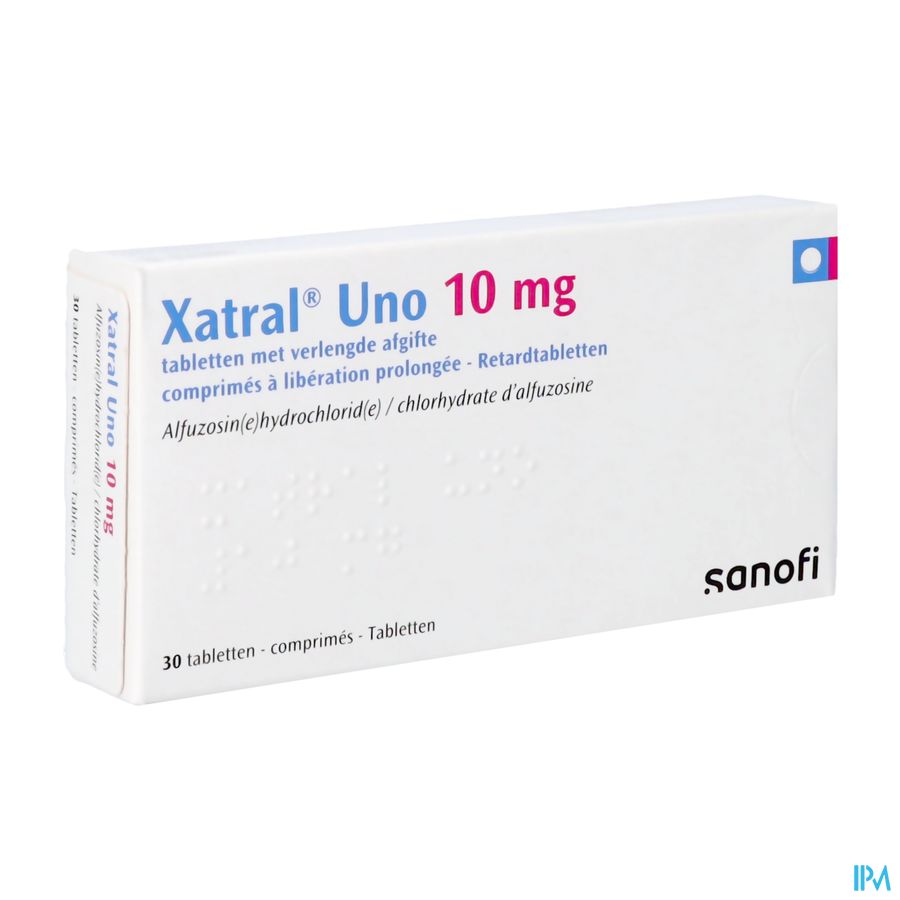 Xatral Uno 10mg Comp 30 X 10mg