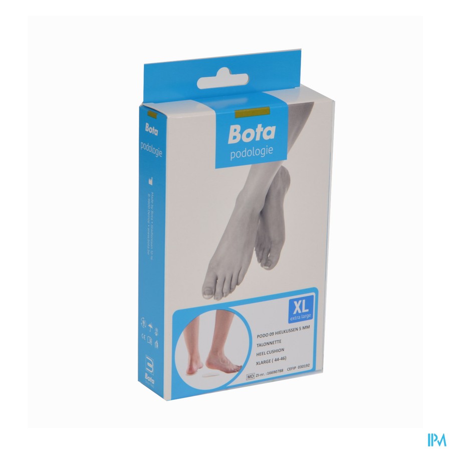 Bota Podo 9 Talonnette Silicone 5mm Xl 1paire