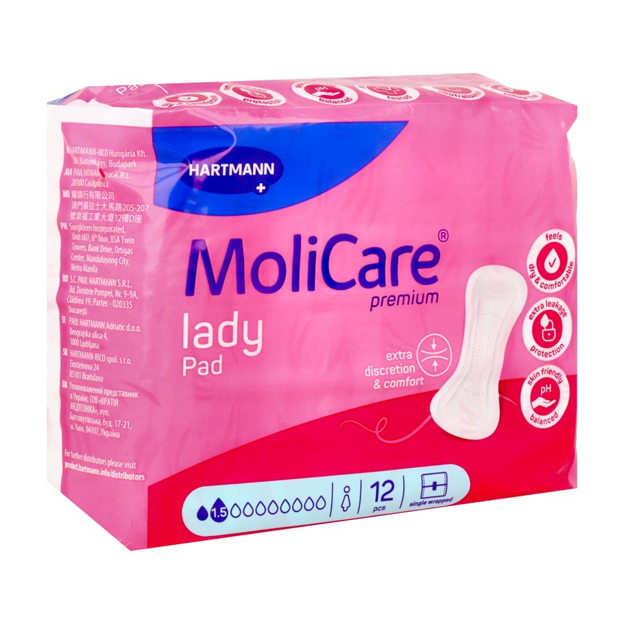 Molicare Premium Lady Pad 1,5d 12 1680360