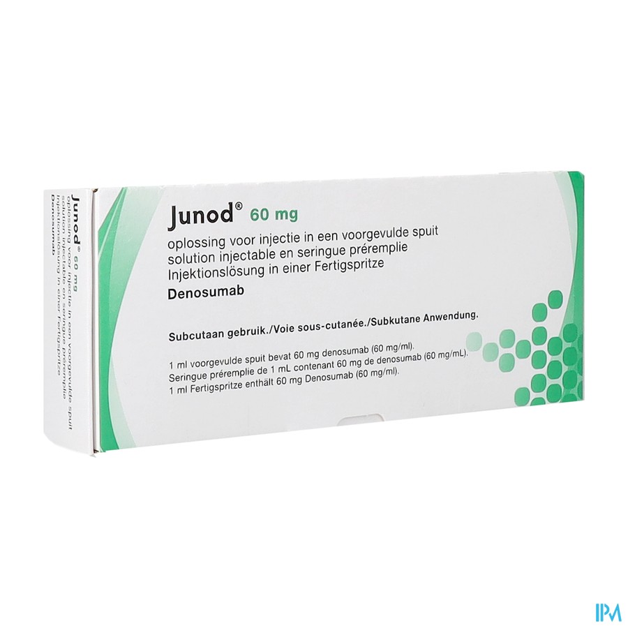 Junod 60mg Opl Inj Voorgevulde Spuit 1