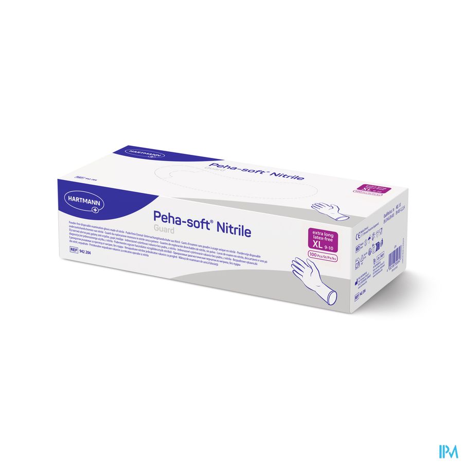 Peha Soft Handschoen Nitrile Guard Xl 100 9422045