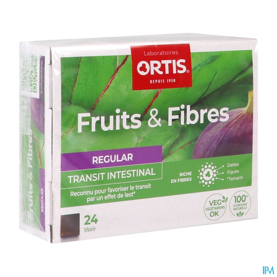 ORTIS FRUIT/FIB TRANS REGUL CUB24