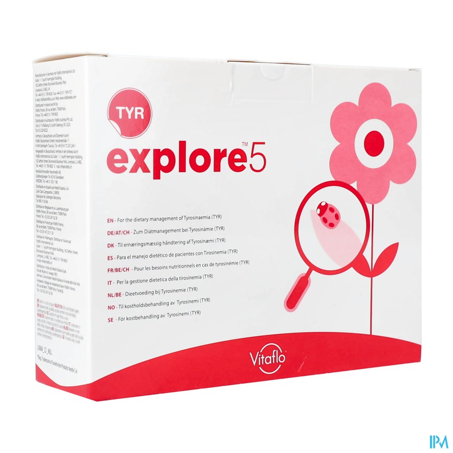 Tyr Explore 5 N/gearomatiseerd Pdr Zakje 30x12,5g