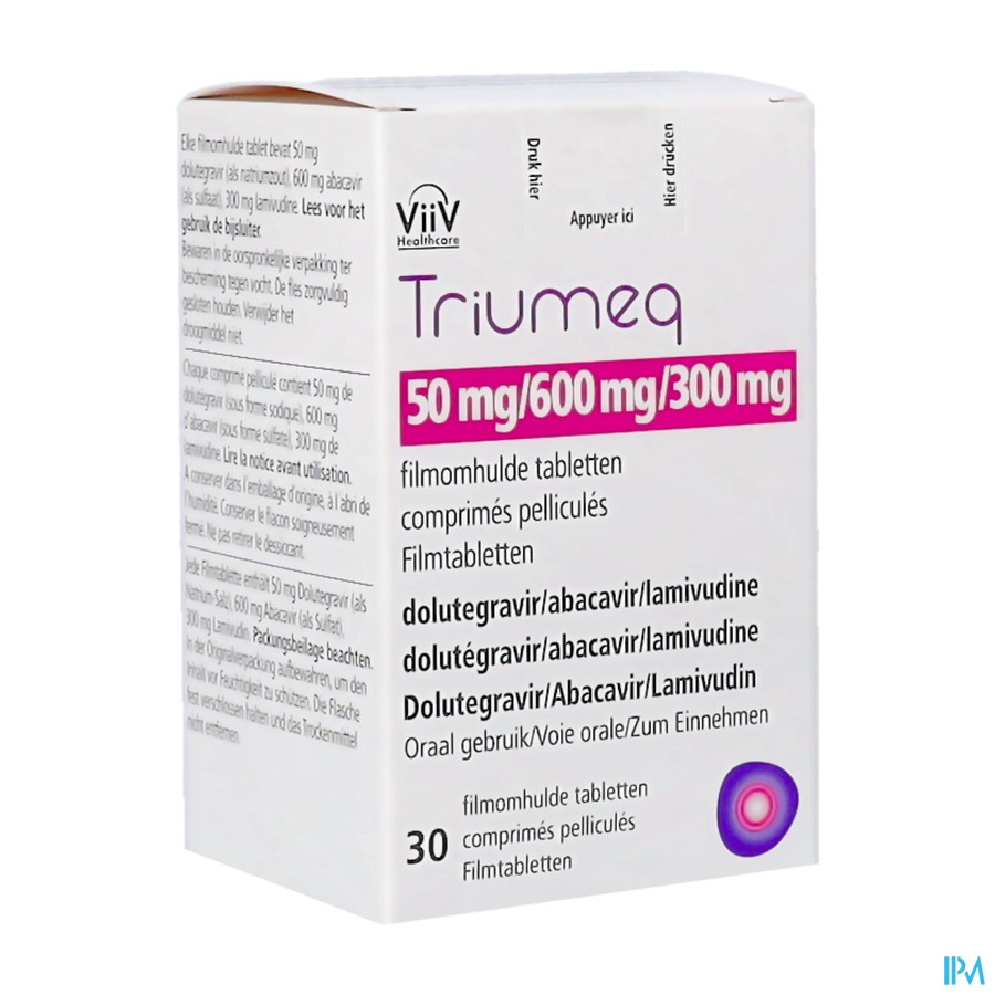 Triumeq 50/600/300mg Pi Pharma Filmomh Tabl 30 Pip