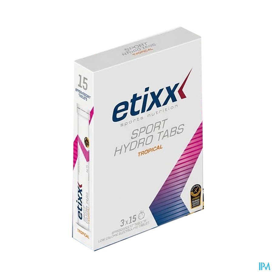 Etixx Sport Hydro Tab Tropical Bruistabl 3x15