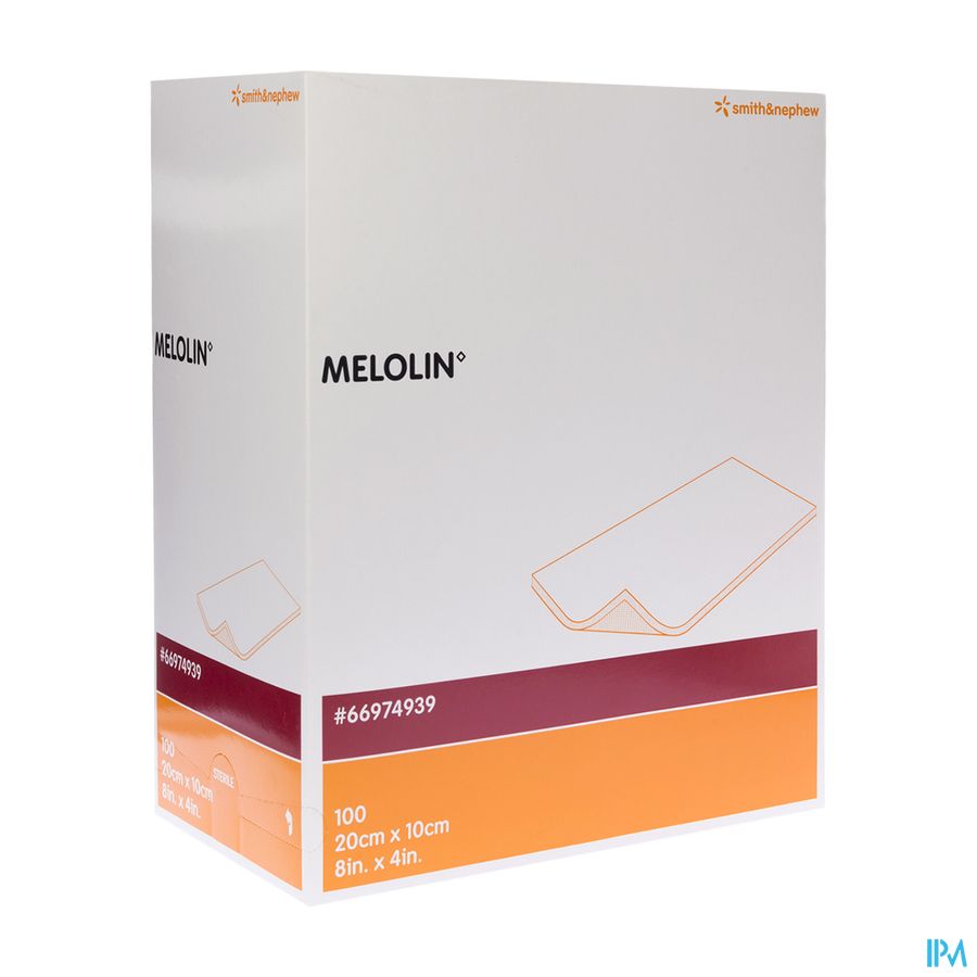 Melolin Kp Ster 10x20cm 100 66974939
