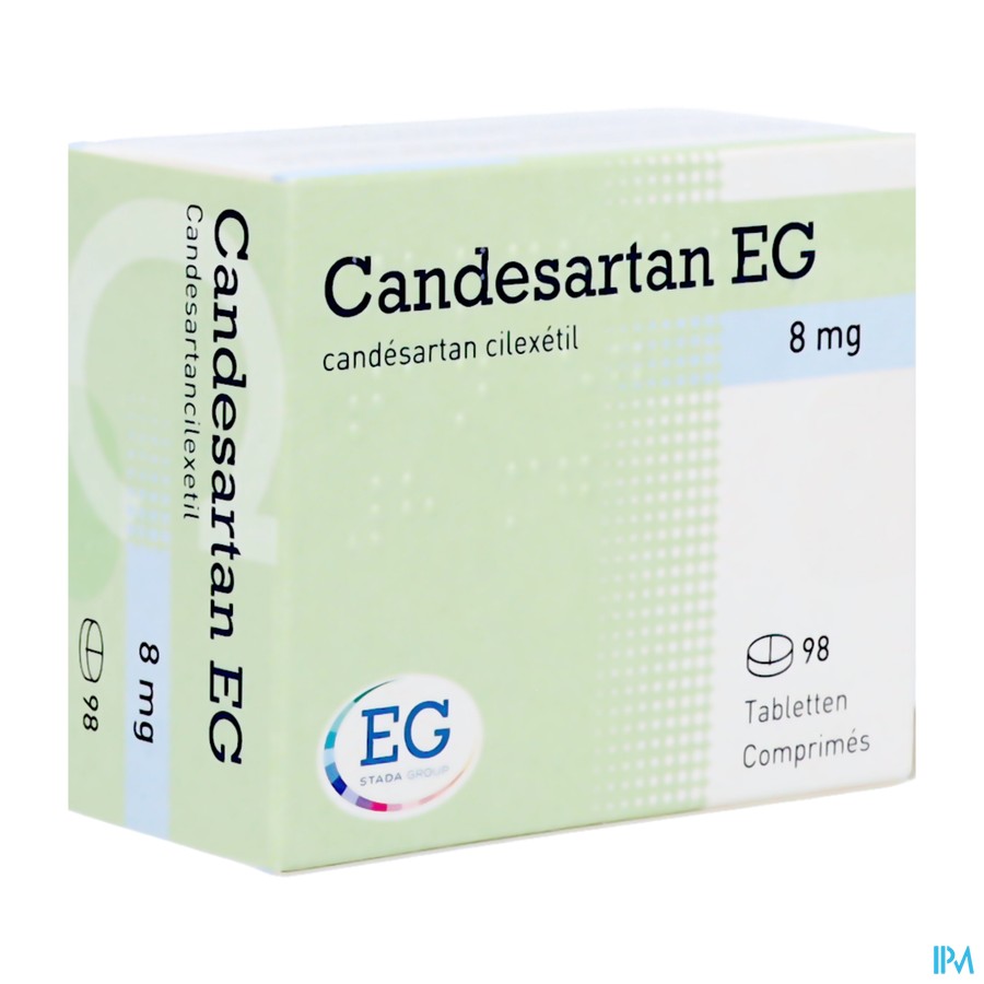 Candesartan Eurogenerics 8Mg Tabl 98