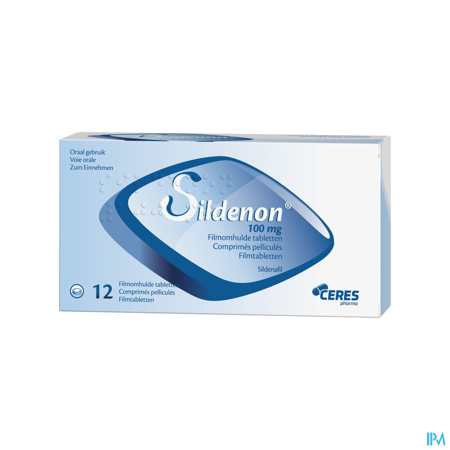 Sildenon 100mg Filmomh Tabl 12