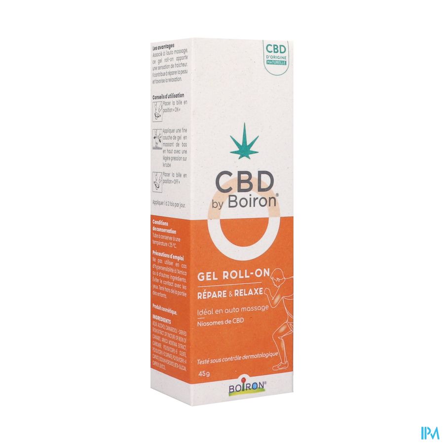 Cbd Gel Roll-on Herstellend&ontspannend 45g Boiron