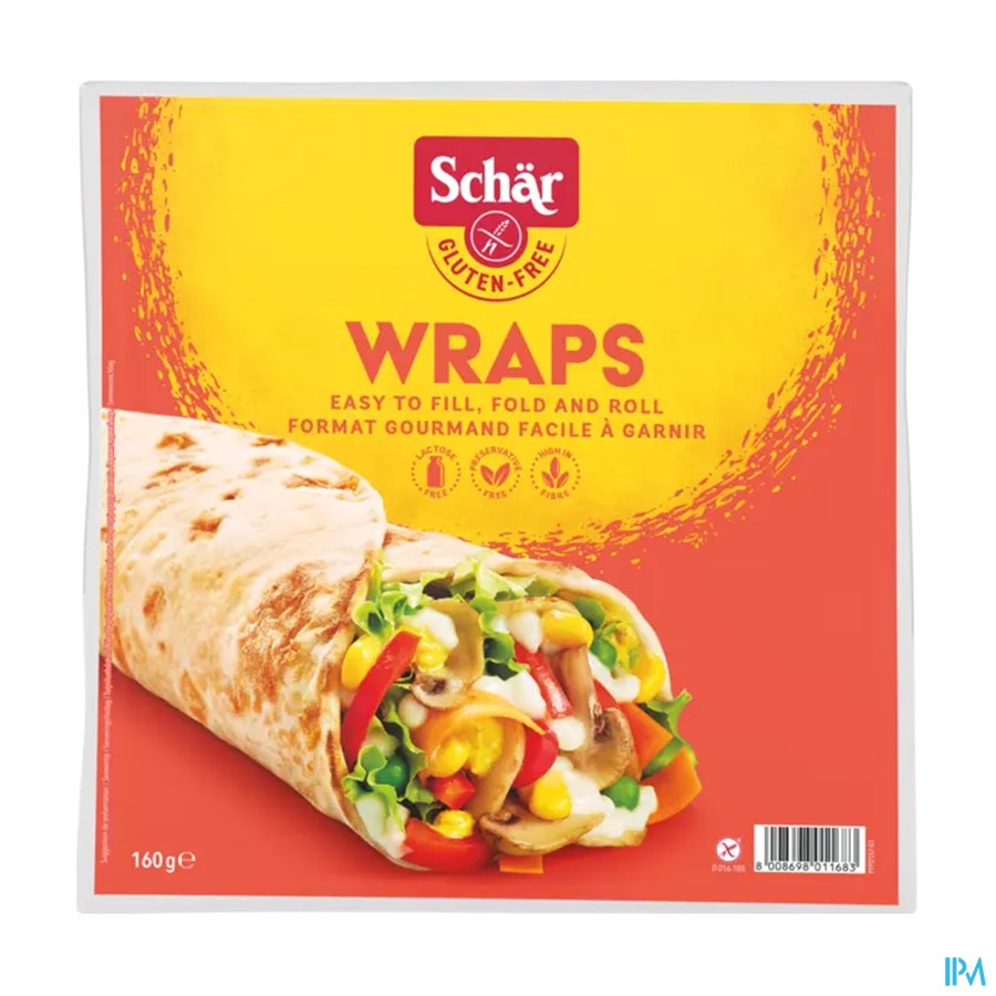 Schar Wraps 2 Stuks 160g 6903 Revogan
