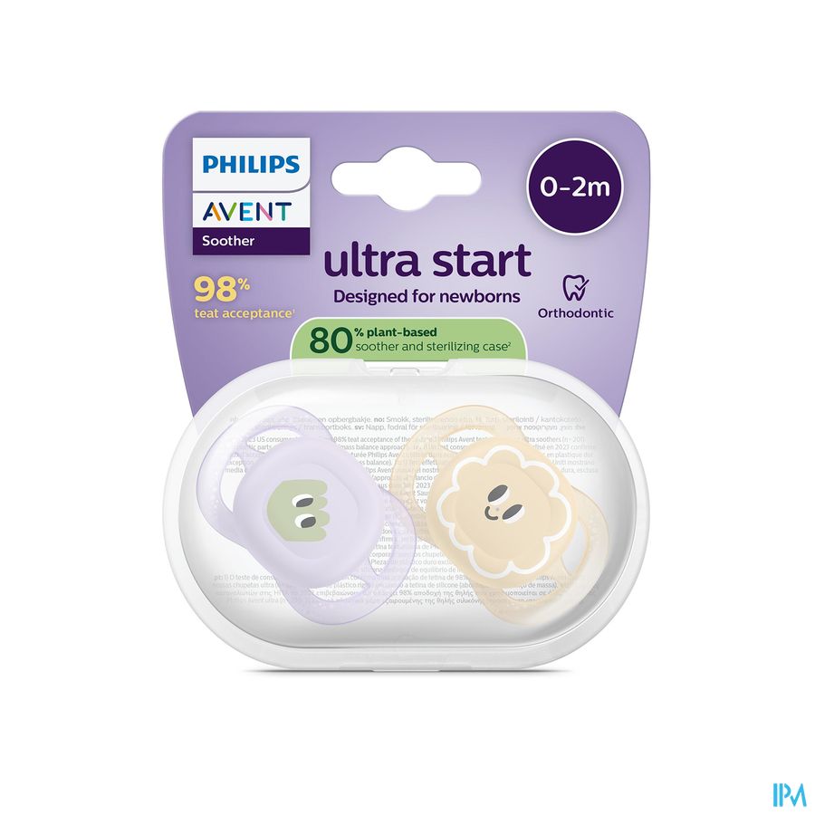Philips Avent Fopspeen +0m Start Mix Design 2