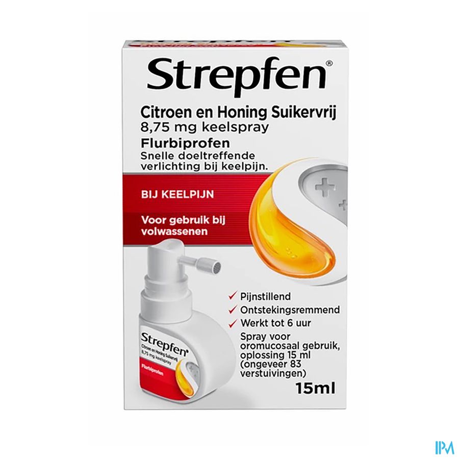 Strepfen 8,75mg Honing-citr. Spray Oromuc.opl 15ml