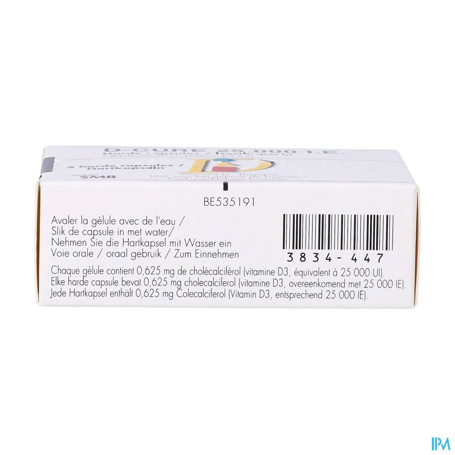 D-cure 25000ui Gelules 4 D-cure 25000ui Gelules 4
