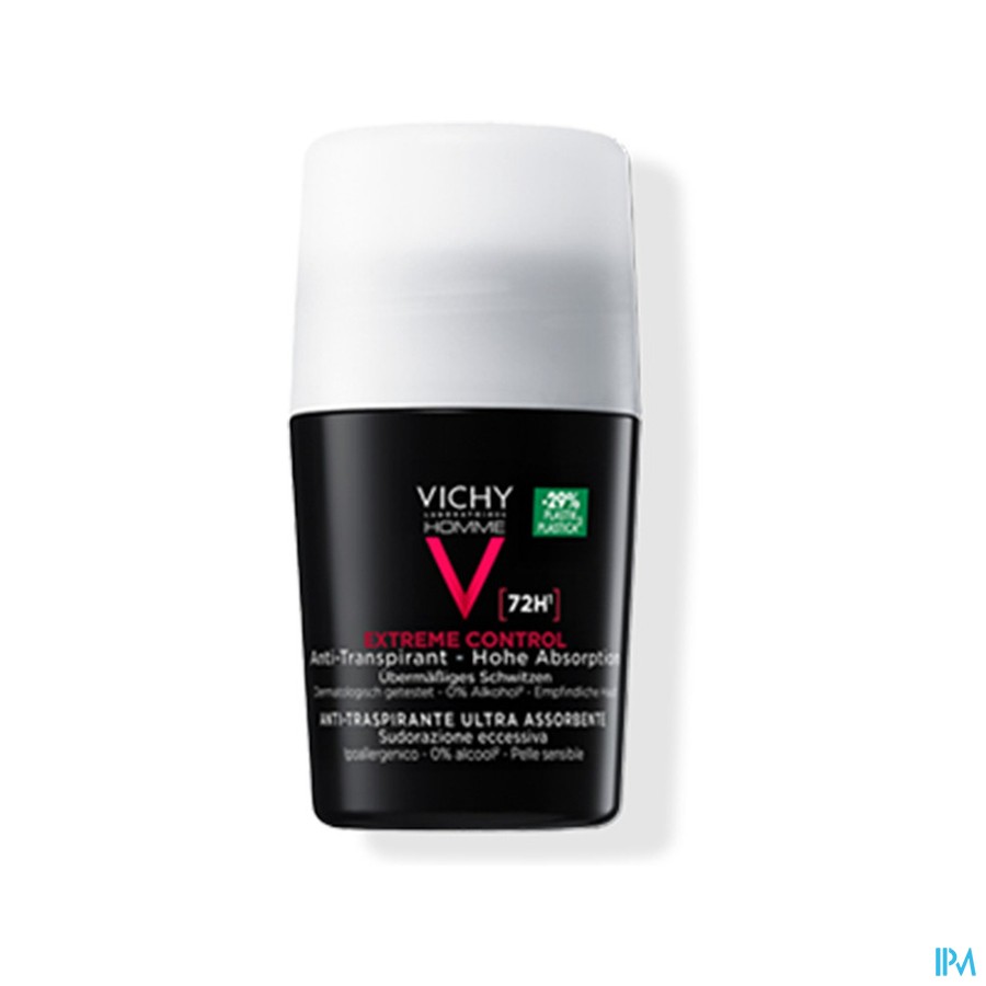 Vichy Homme Deo Extr. Controle 72u Roller 50ml Nf