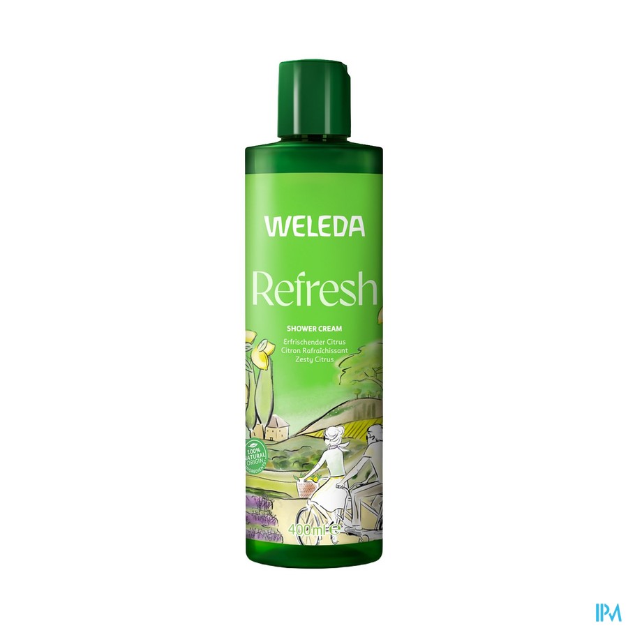 Weleda Refresh Creme Douche Citrus Fl 400ml