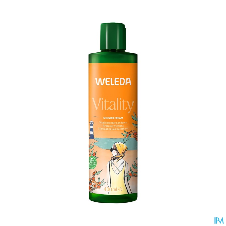 Weleda Vitality Douchecreme Duindoorn Fl 400ml