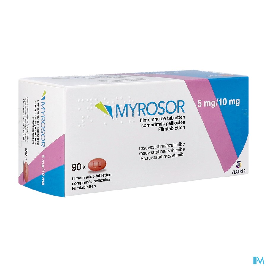 Myrosor 5mg/10mg Comp Pell 90