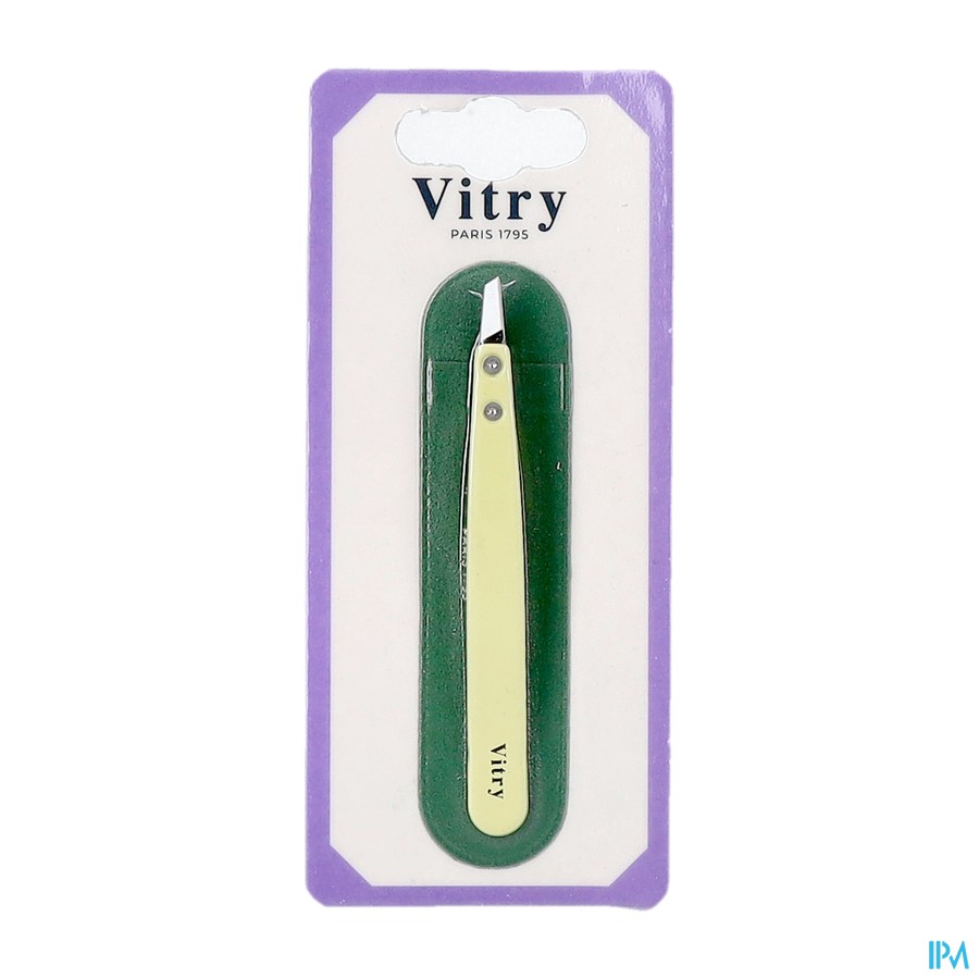 Vitry Epileerpincet Inox Keramische Top Geel