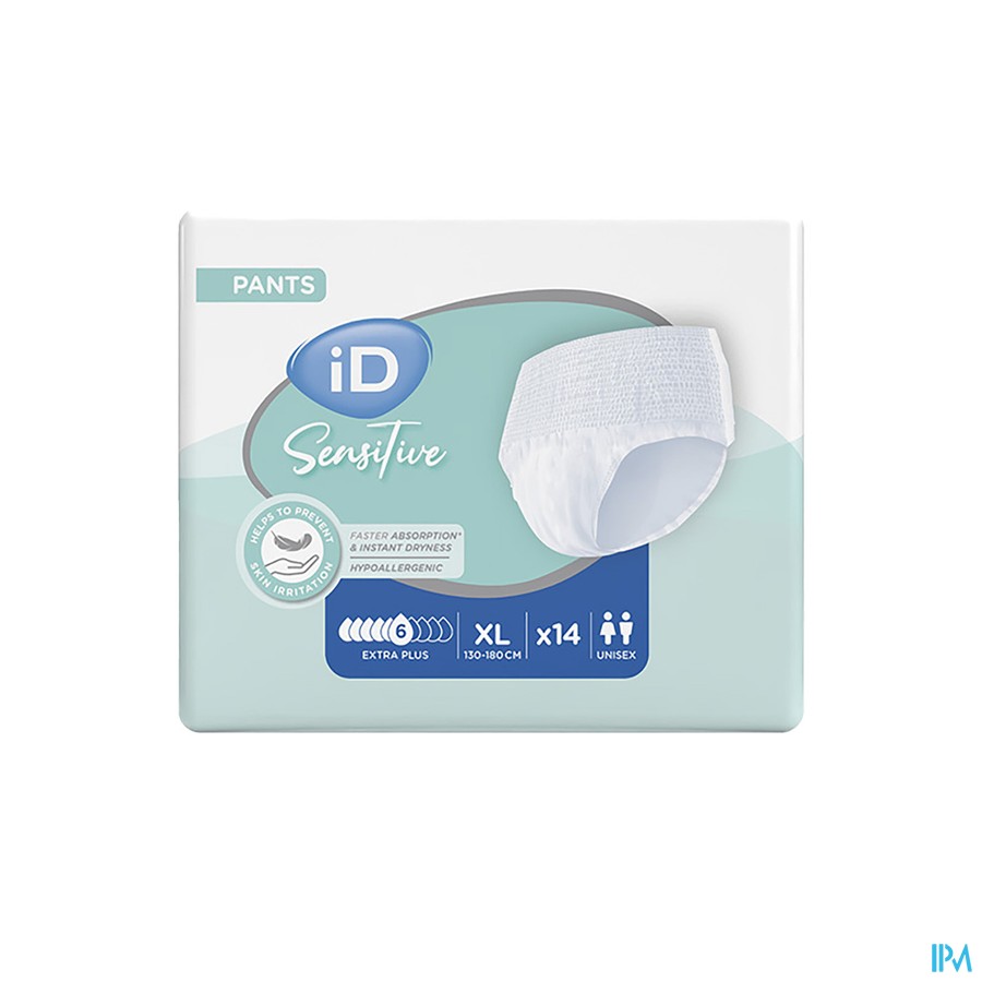 Id Sensitive Pants Extra Plus Xl 14