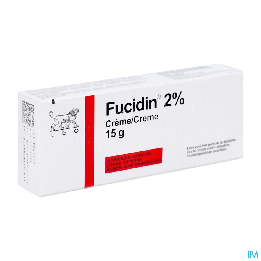Fucidin 2% Pi Pharma Creme 15g Pip