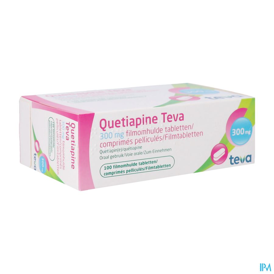 Quetiapine Teva 300mg Filmomh Tabl 100 Quetiapine Teva 300mg Filmomh Tabl 100