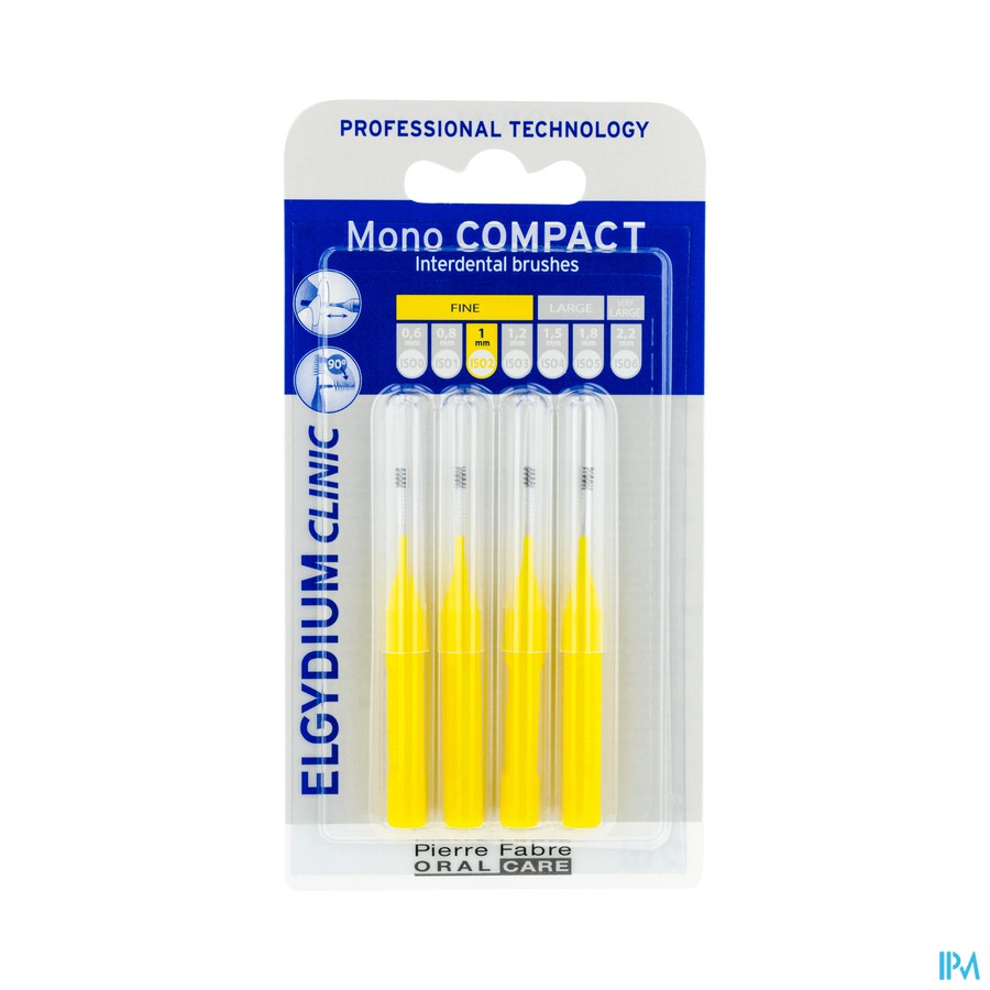 Elgydium Clinic Monocompact Yellow Interd.fine 4
