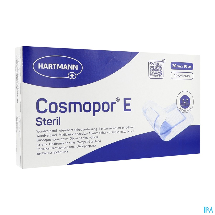 Cosmopor E Latexfree 20x10cm 10 P/s