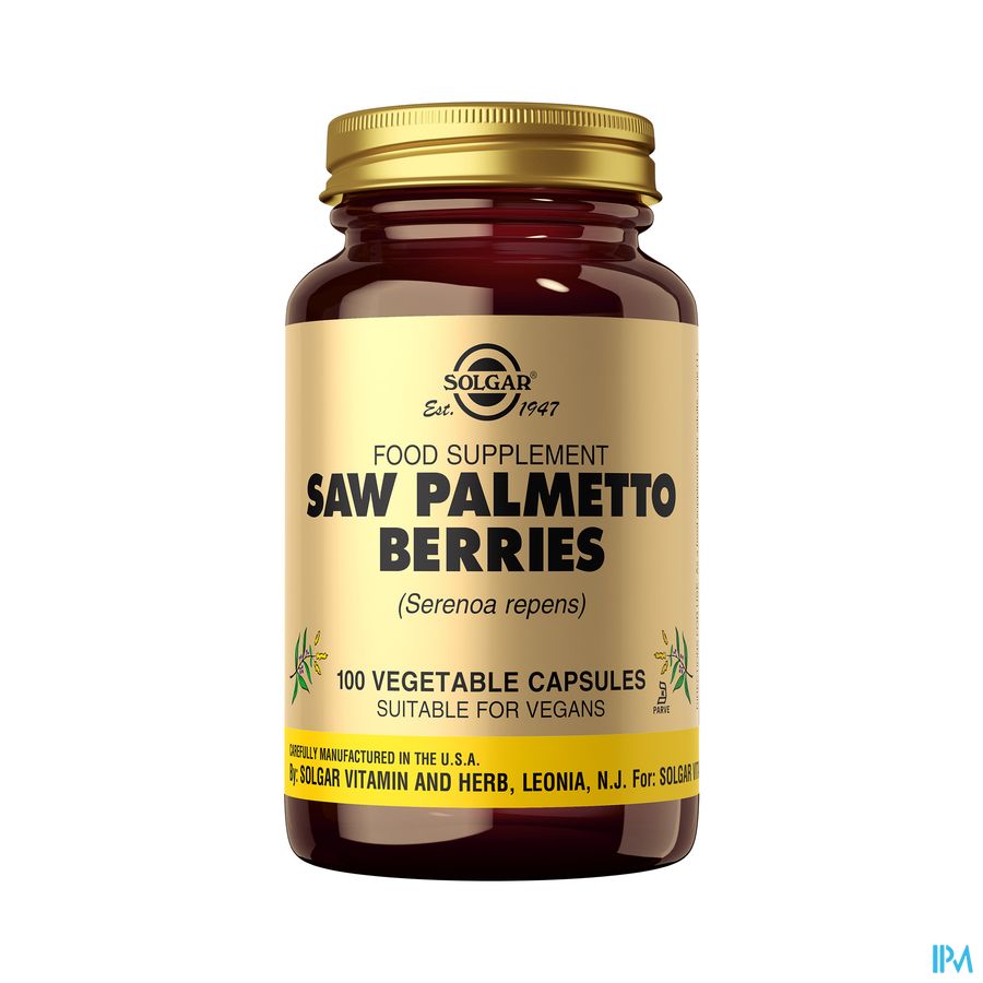 Solgar Saw Palmetto Berries Caps 100