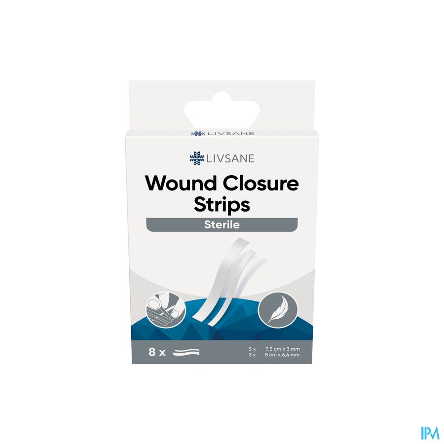 Livsane Wound Closure Strips 8