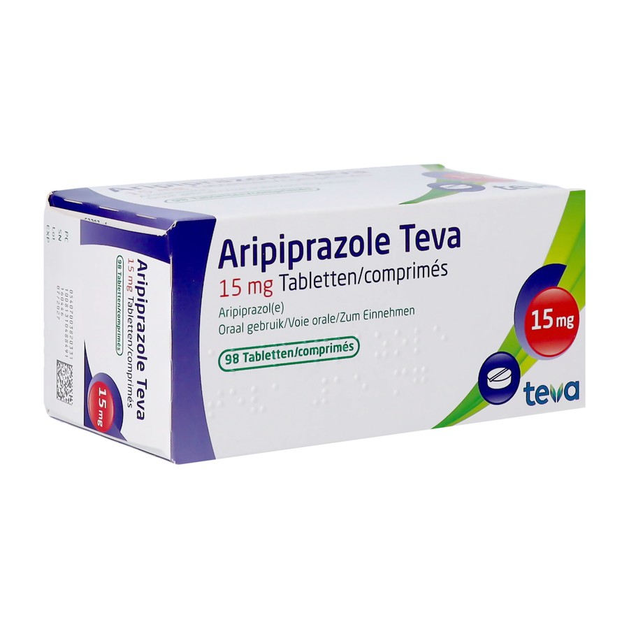 Aripiprazole Teva 15mg Tabl 98 X 15mg