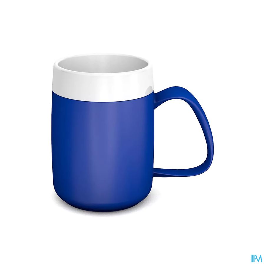 Isolerende Beker 1 Handvat Thermo 204 Blauw