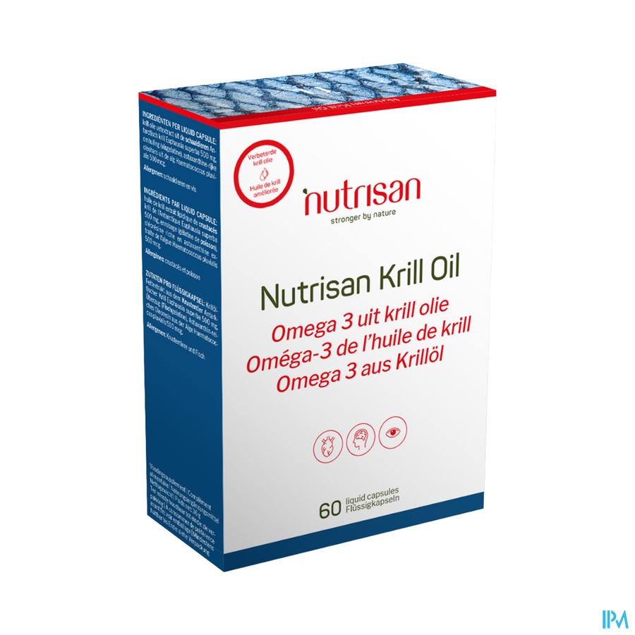 Nutrisan Krill Oil Liquid Caps 60 Nf