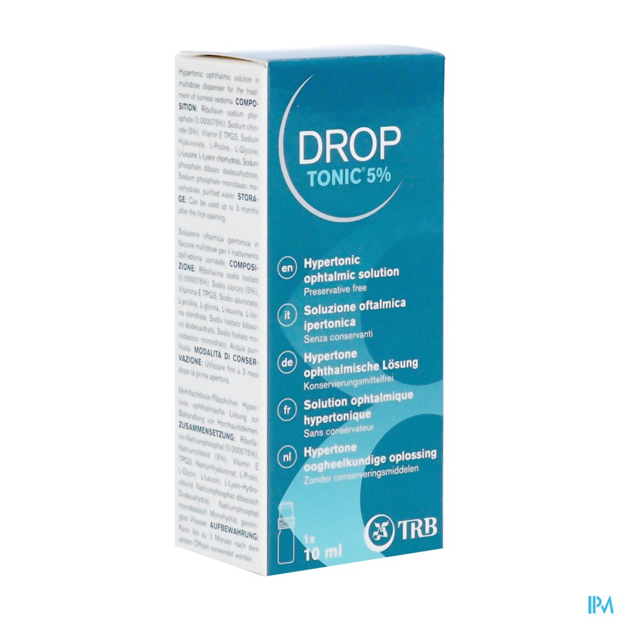 Drop Tonic 5% Oftalmologische Hypert. Opl 10ml